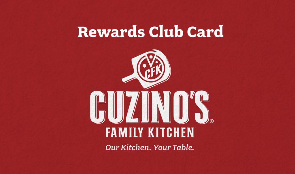 Rewards Club Card